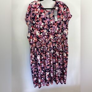 Purple and Pink Dress 3x